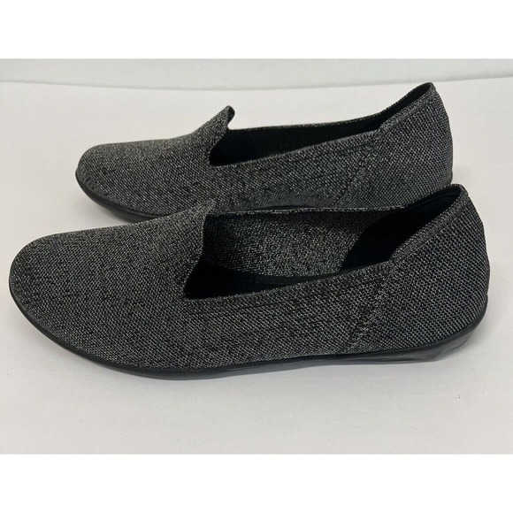 Bernie Mev Petra Slip on Loafer Stretchy Flats PEWTER Size 41/10-10.5 US new - Picture 7 of 14